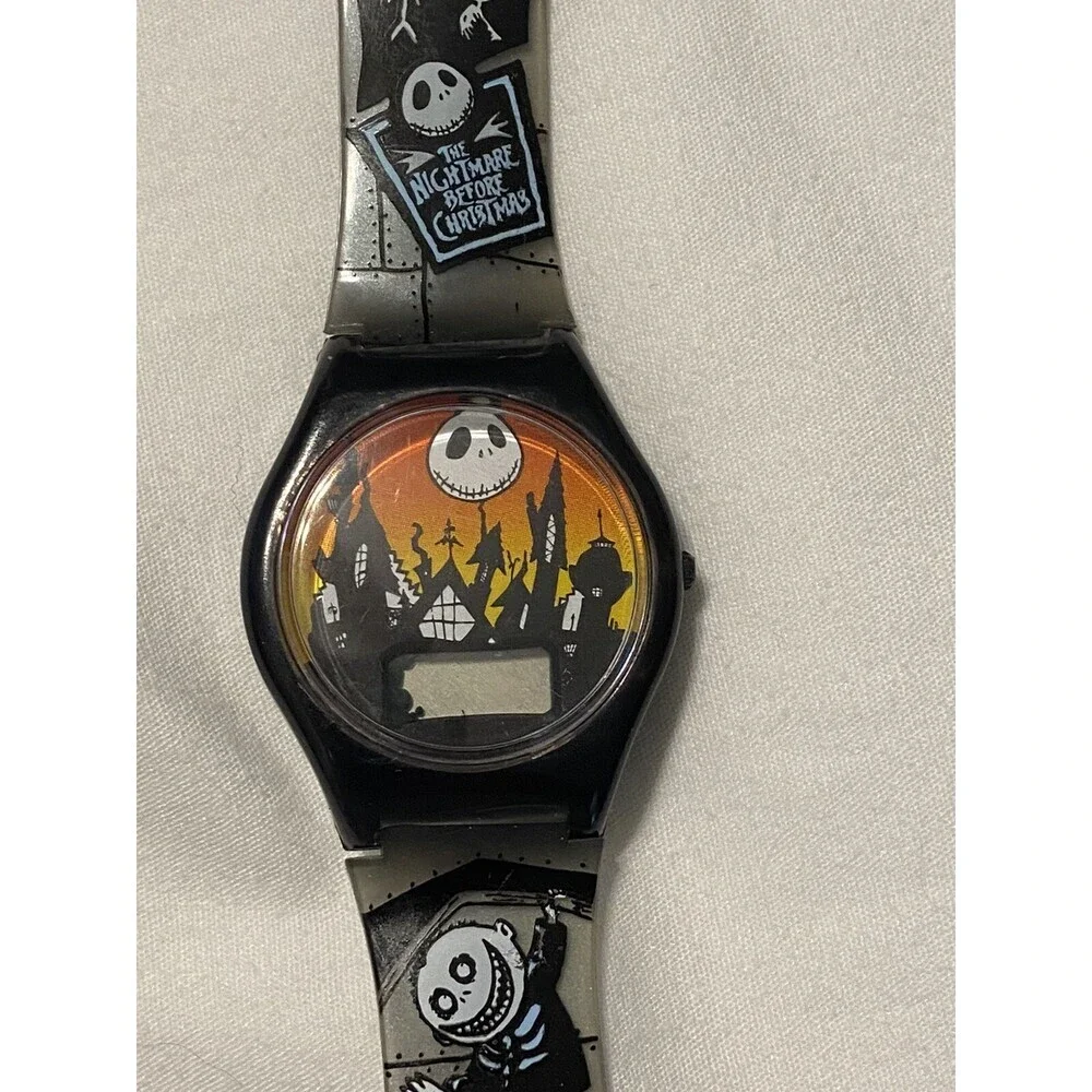 Vintage Disney Nightmare Before Christmas Digital Watch Burger King 1994